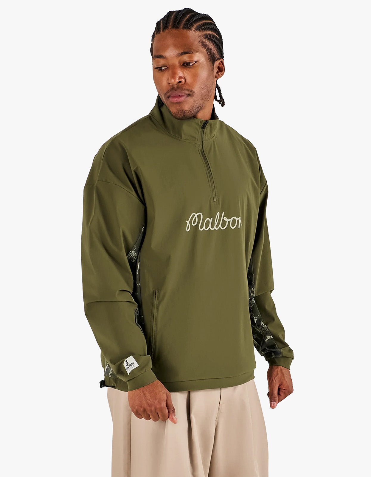 Tour Divot Camo Performance Shell Jacket - Bark Camo