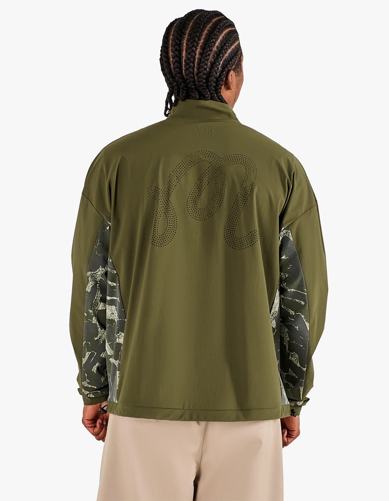 Tour Divot Camo Performance Shell Jacket - Bark Camo