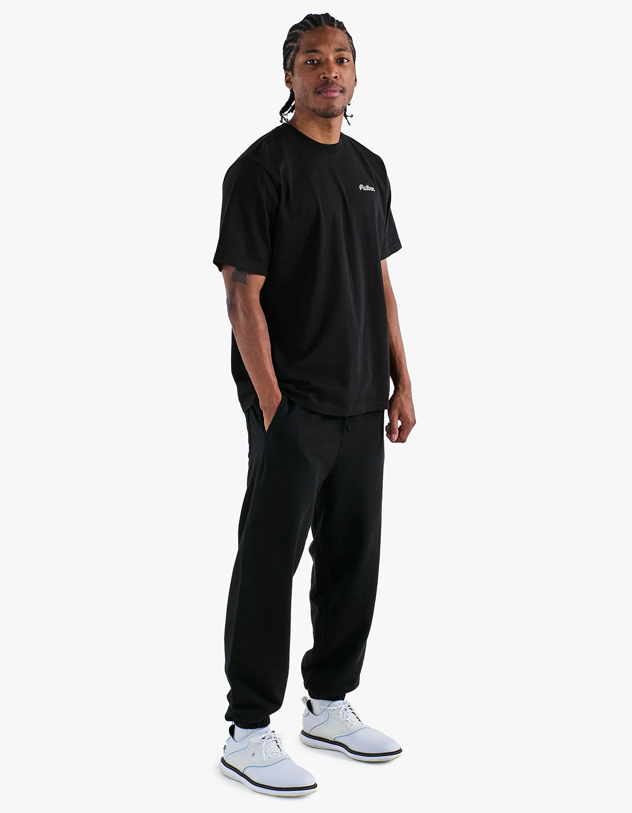 Bermuda Baldwin Tee - Black
