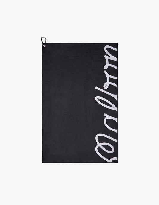 Malbon Golf Towel - Black