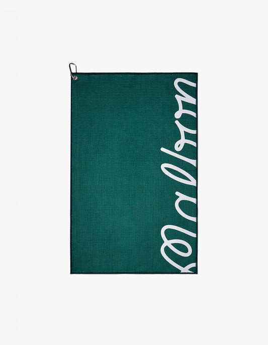 Malbon Golf Towel - Forest