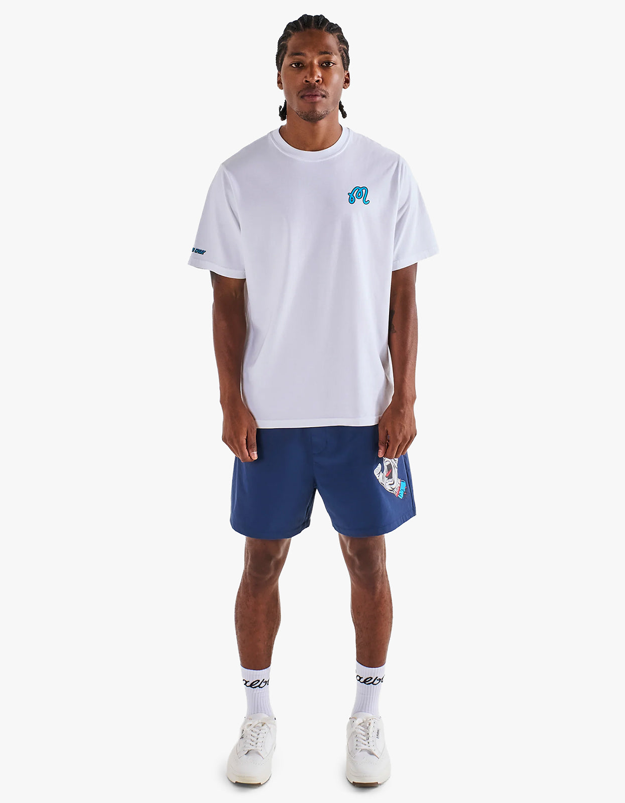 Bermuda Screaming Hand Tee - White