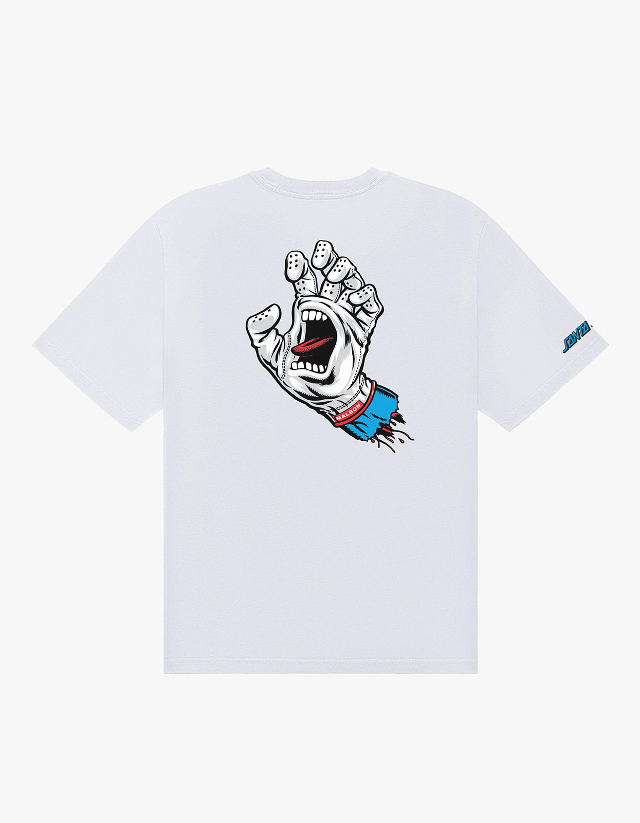 Bermuda Screaming Hand Tee - White