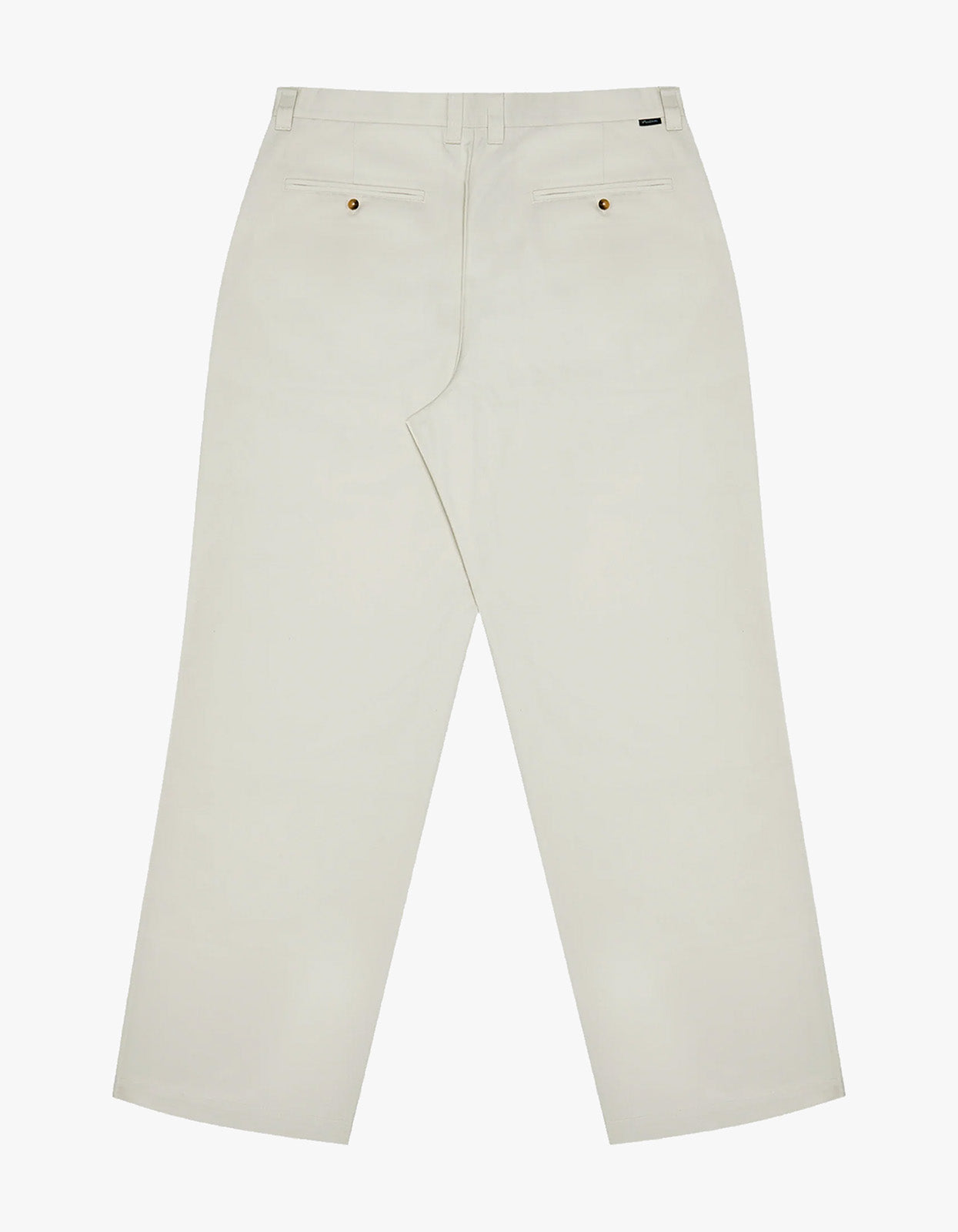 Reverse Pleat Trouser - Ivory