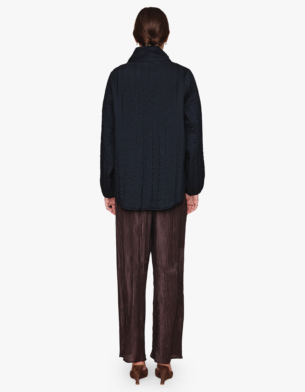 Agnes Jacket - Black/Tapenade