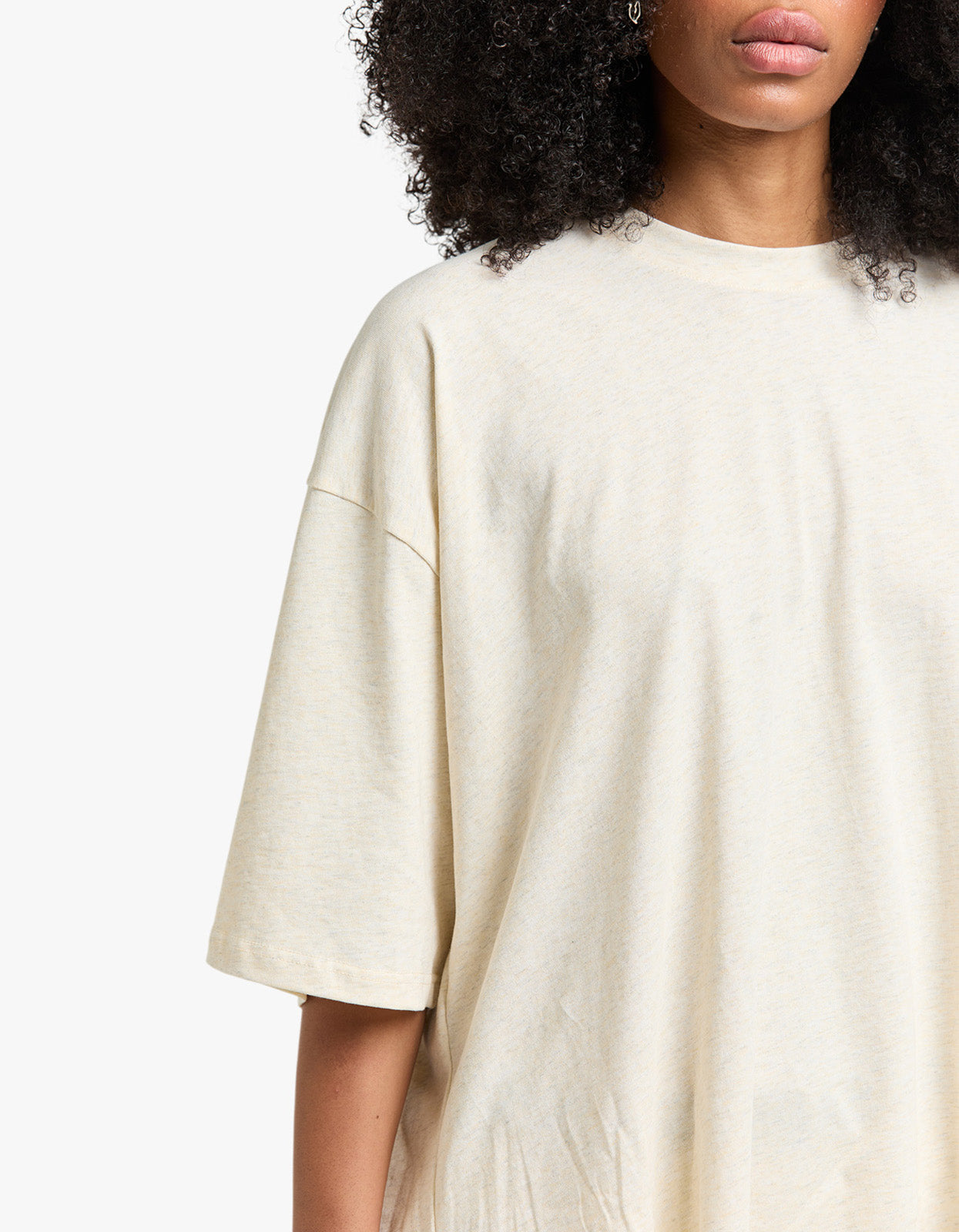 Austin Tee - Oat Marle