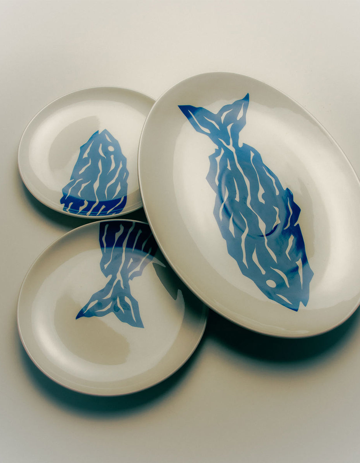 Le Merou Tapas Plates - Blue