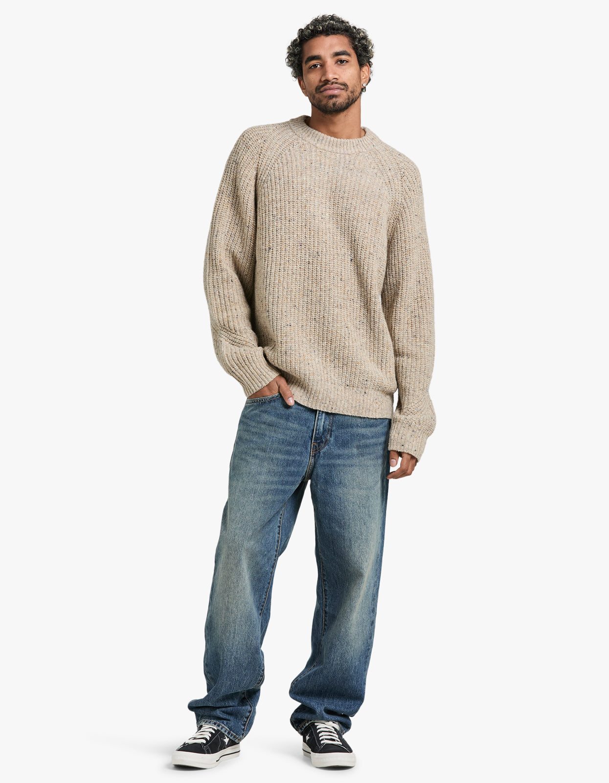 Fisherman Knit - Light Tan