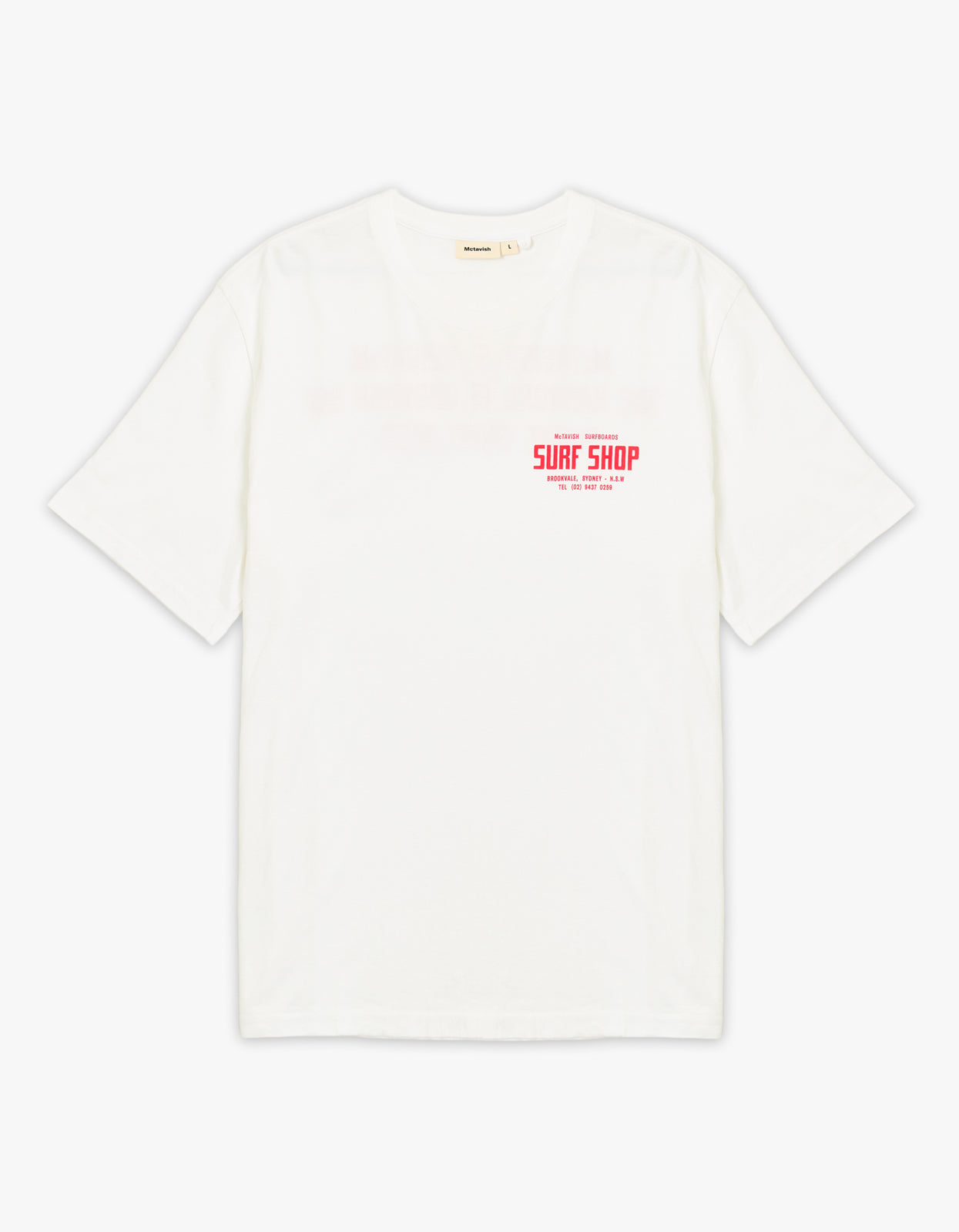 Brookvale Surf Shop Tee - White