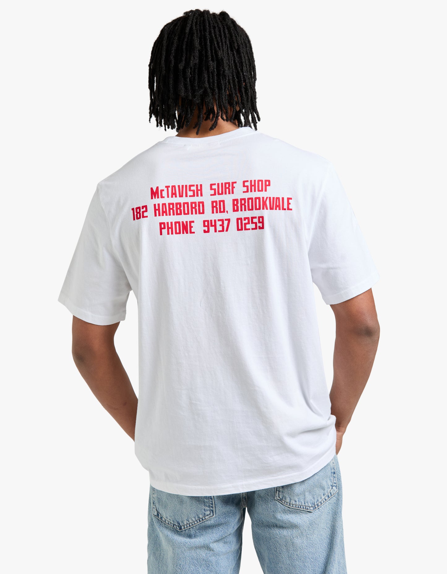 Brookvale Surf Shop Tee - White