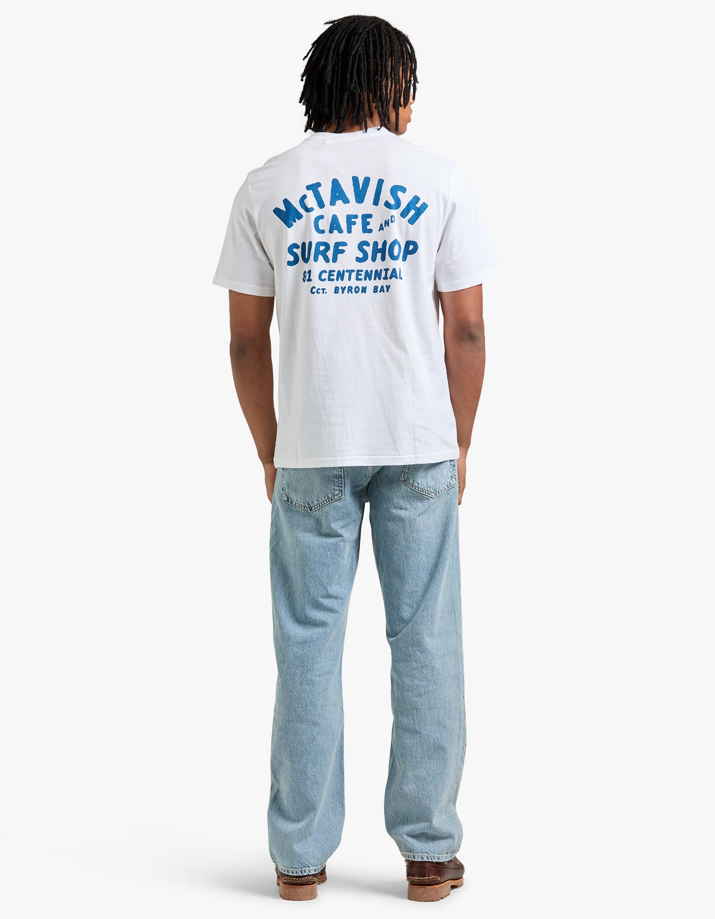 Byron Bay Surf Shop Tee - White