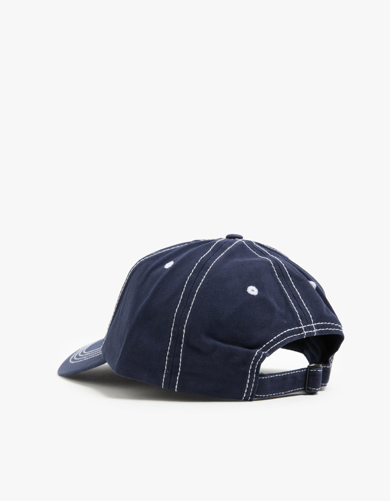 Stitched Diamond Cap - Dark Blue