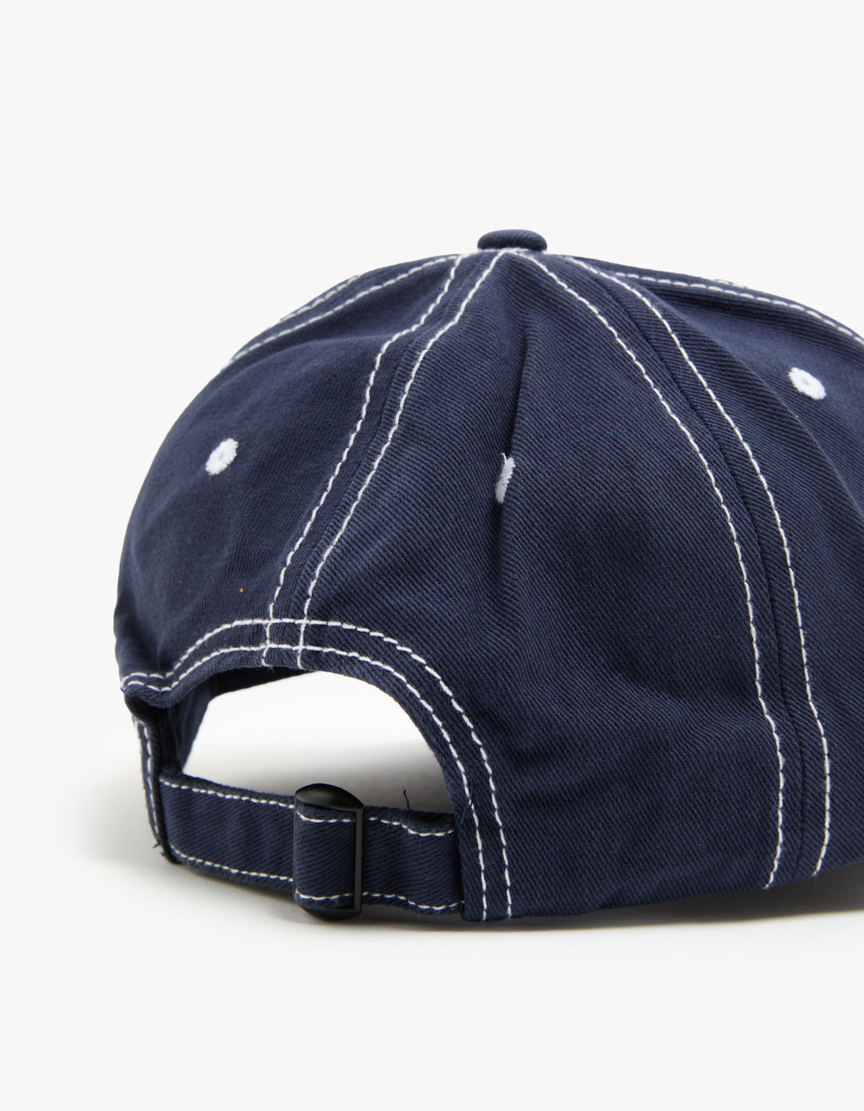 Stitched Diamond Cap - Dark Blue