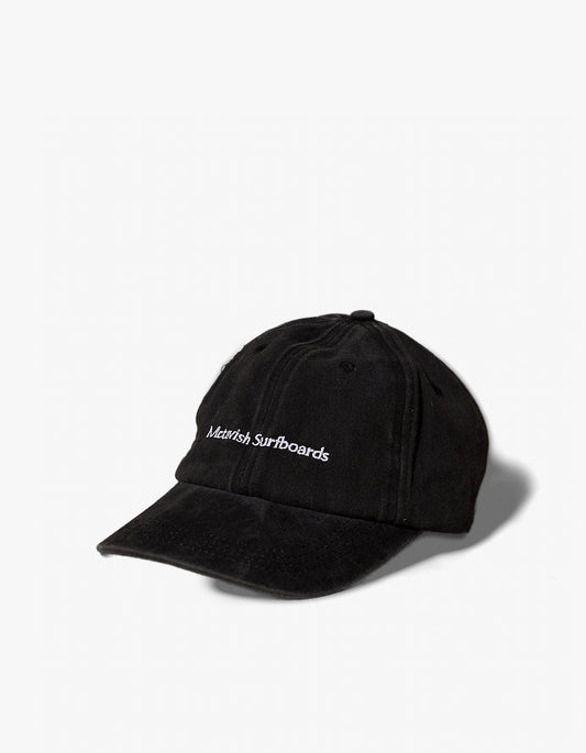 Serif Cap - Black
