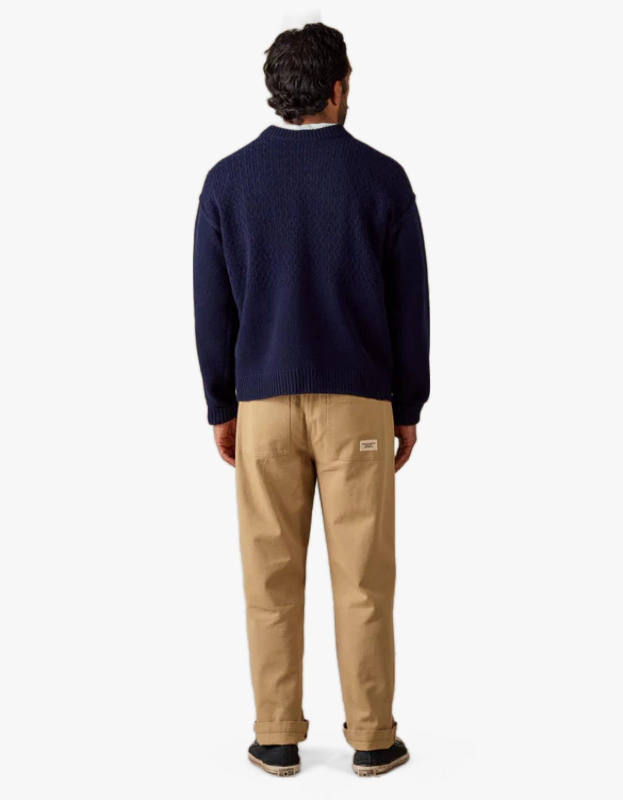 4-Way Merino Knit - Dark Blue