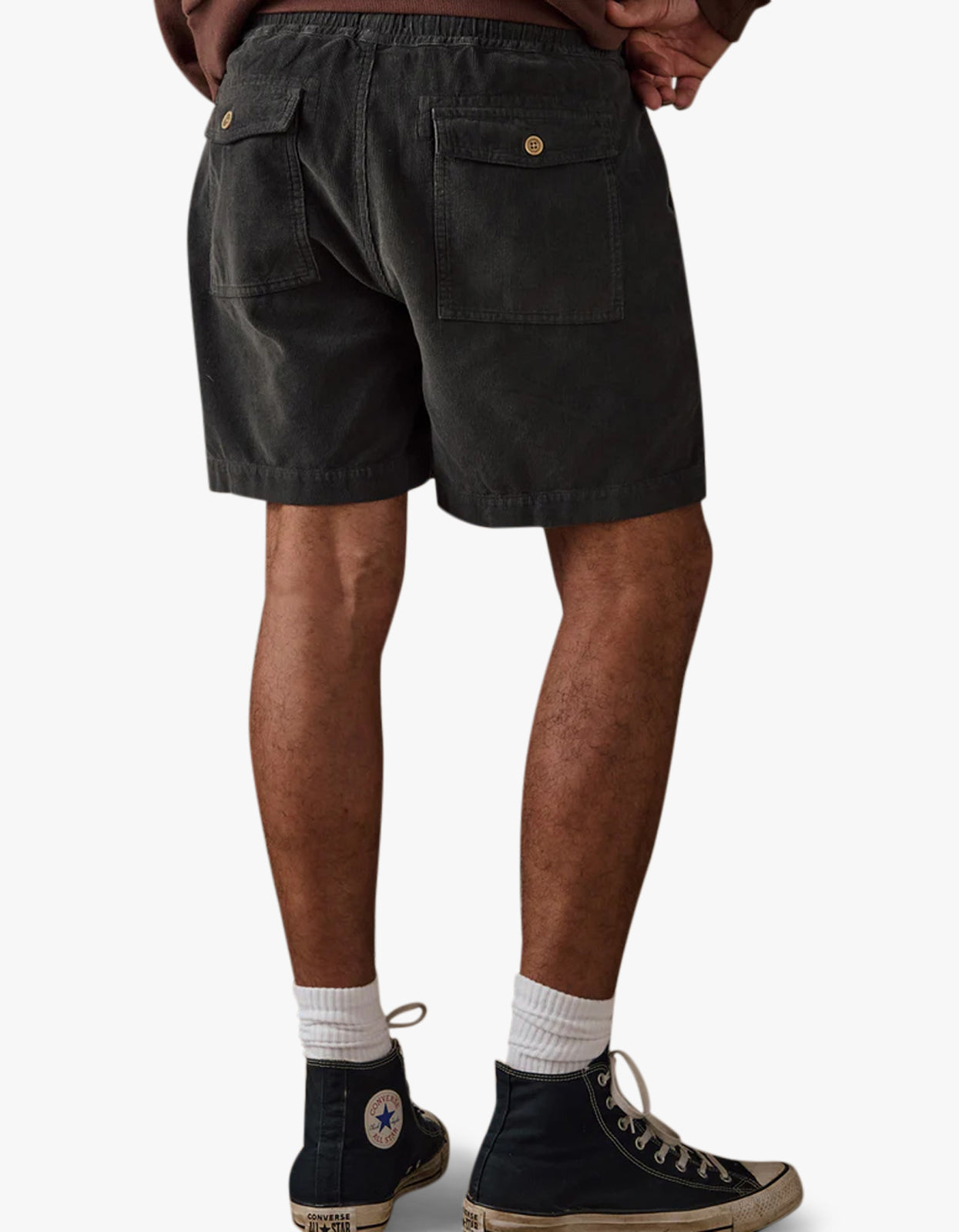 Cord Shorts - Slate