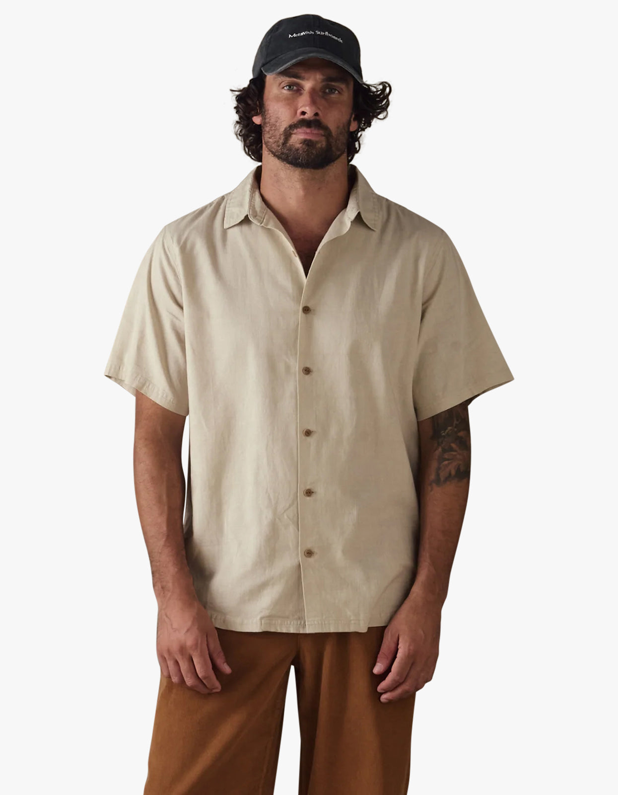 Hemp Shirt - Light Tan