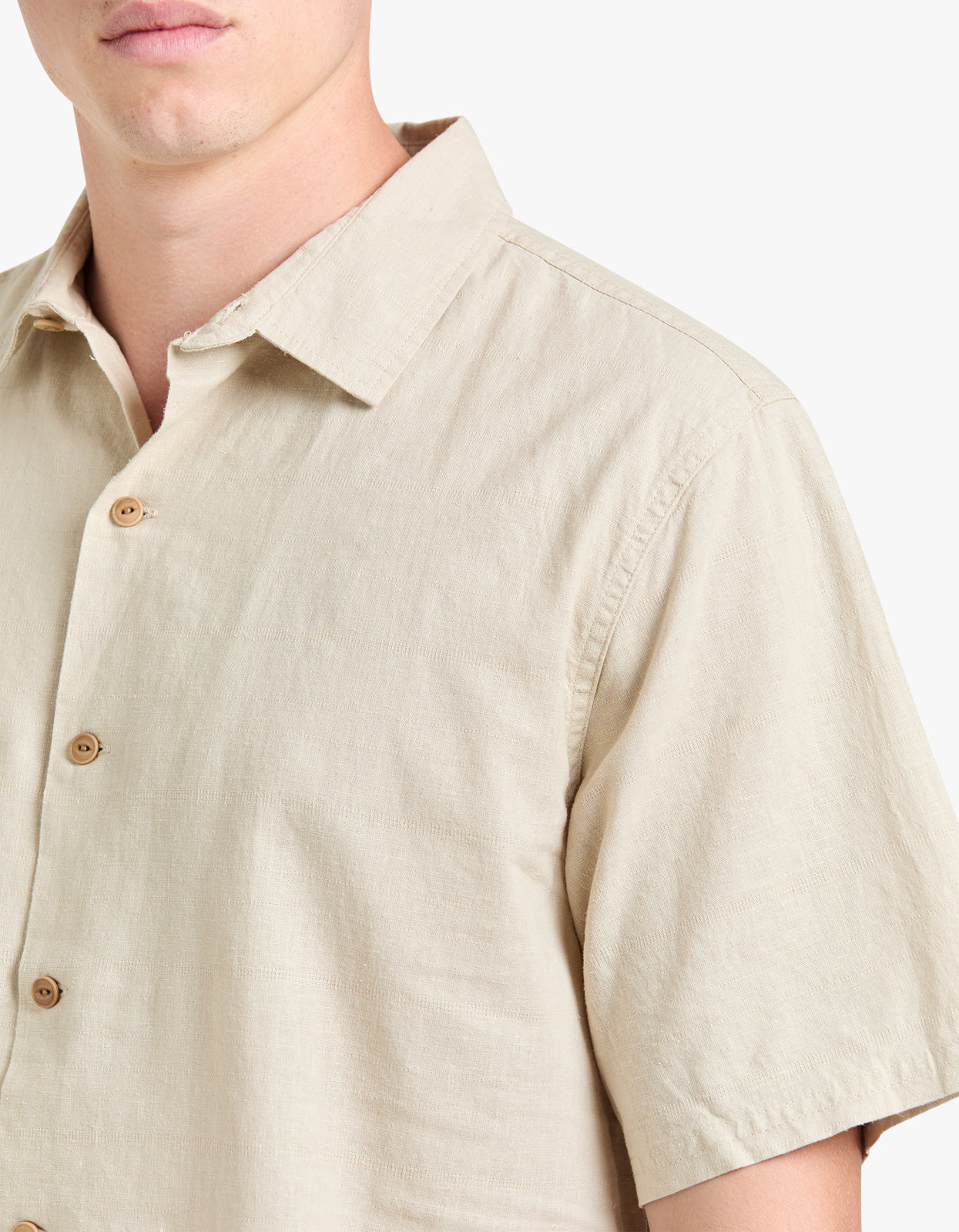 Hemp Shirt - Light Tan