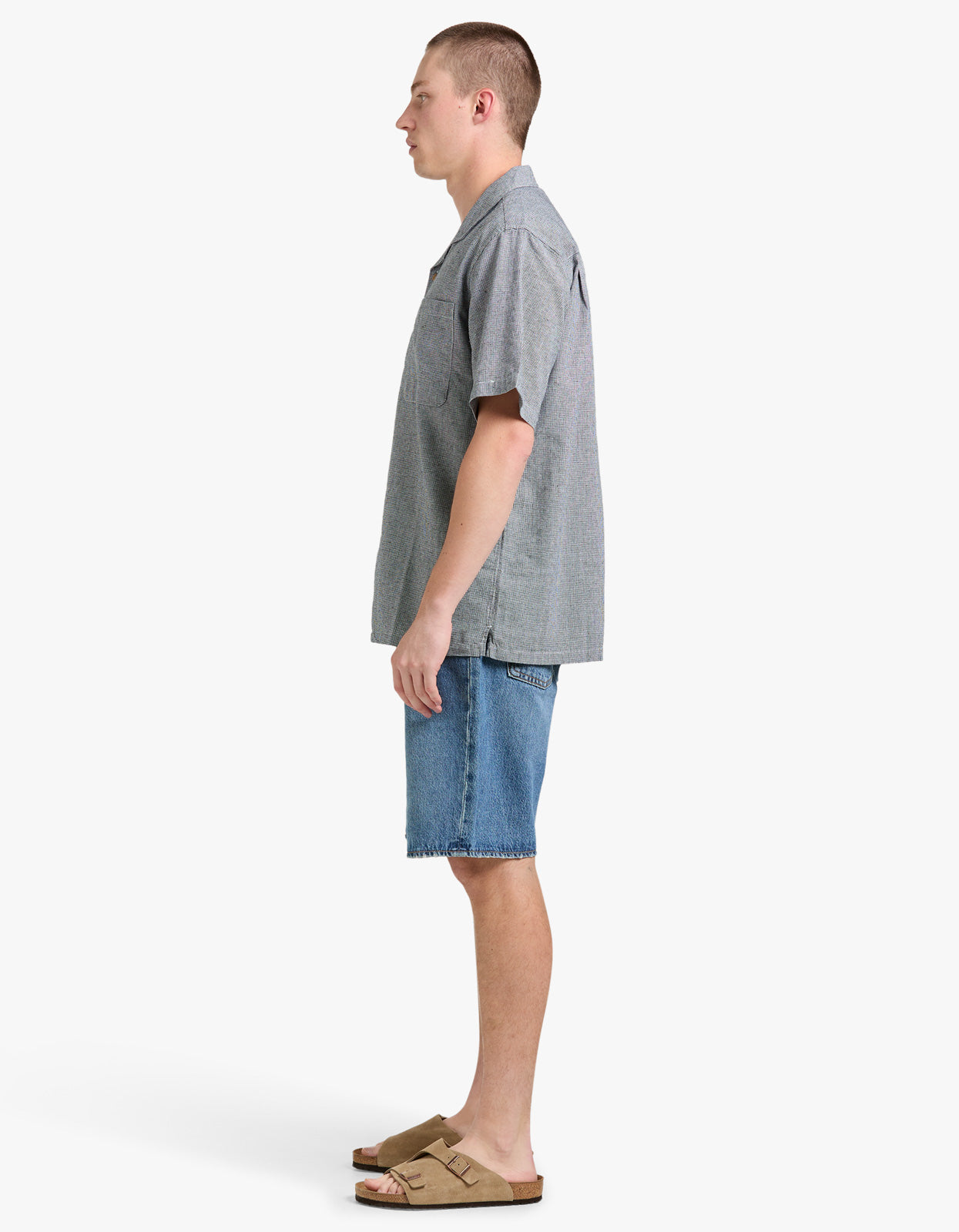 Camp Collar Shirt - Black Multi