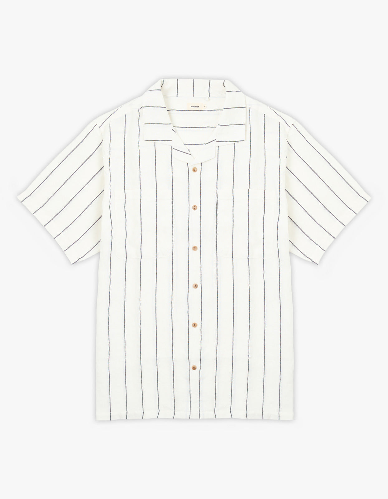 Linen Stripe Shirt - White Multi