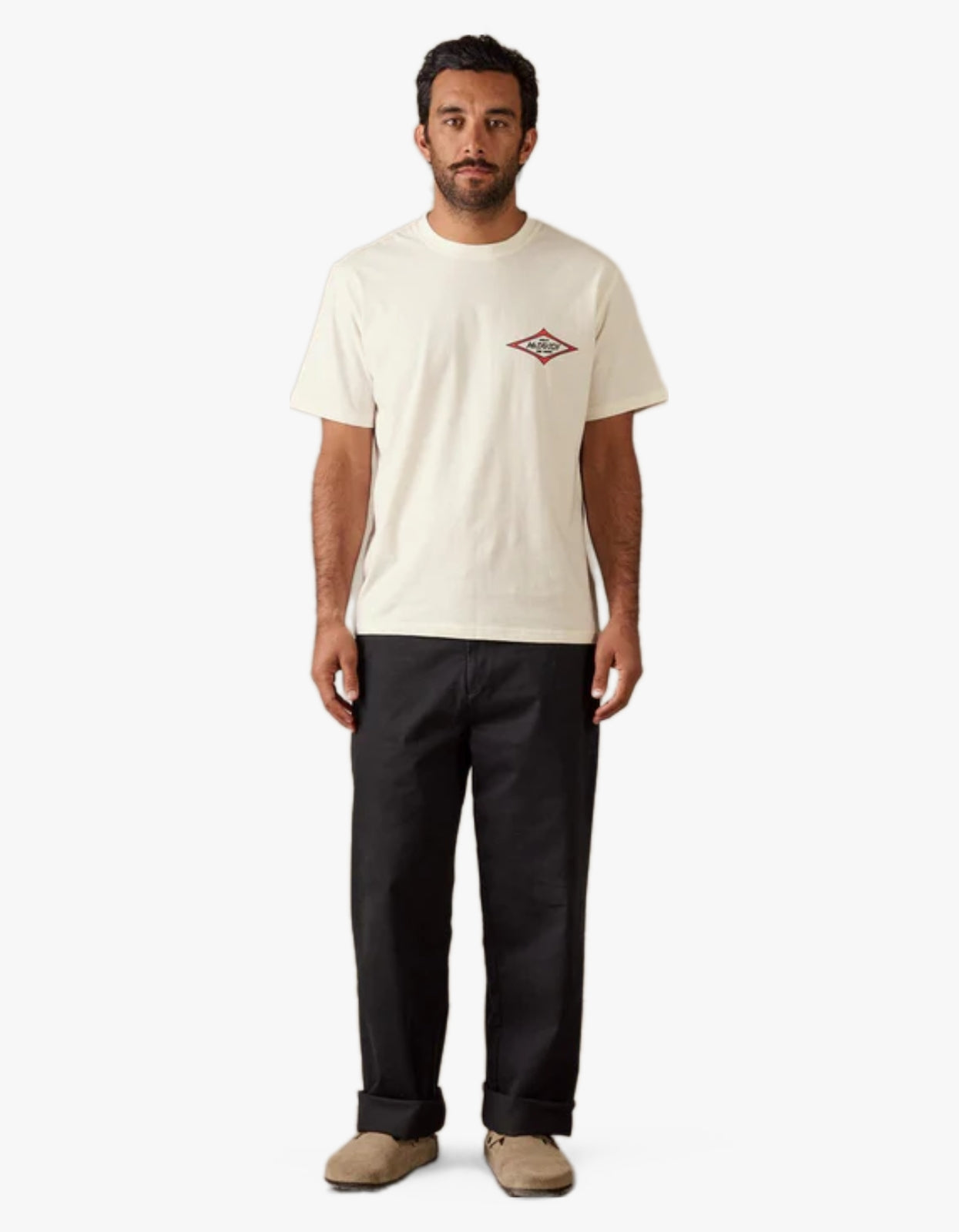 60's Diamond Tee - Chalk