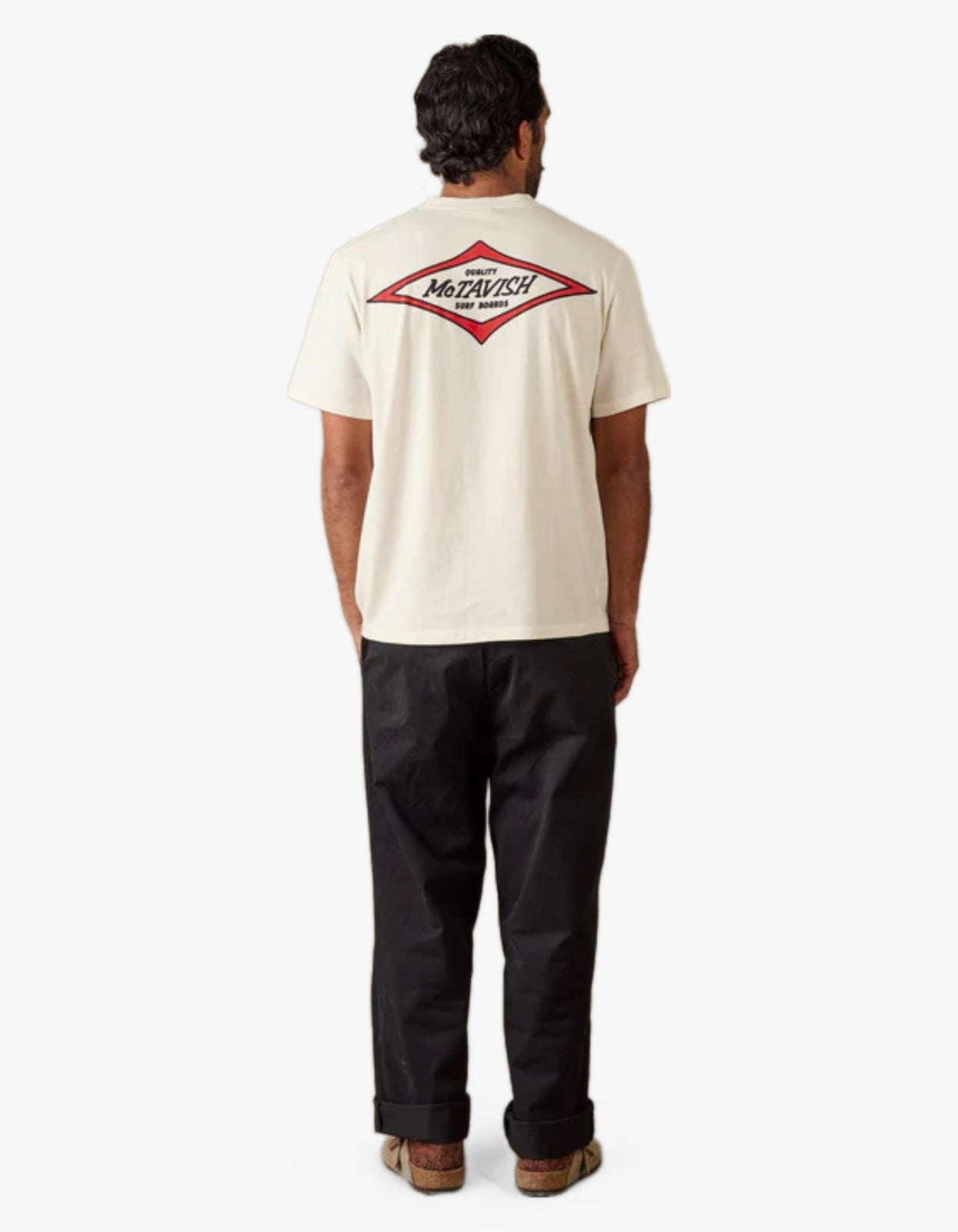 60's Diamond Tee - Chalk