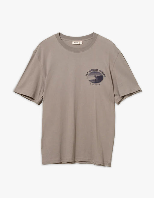 Fully Hand Shaped Tee - Grey