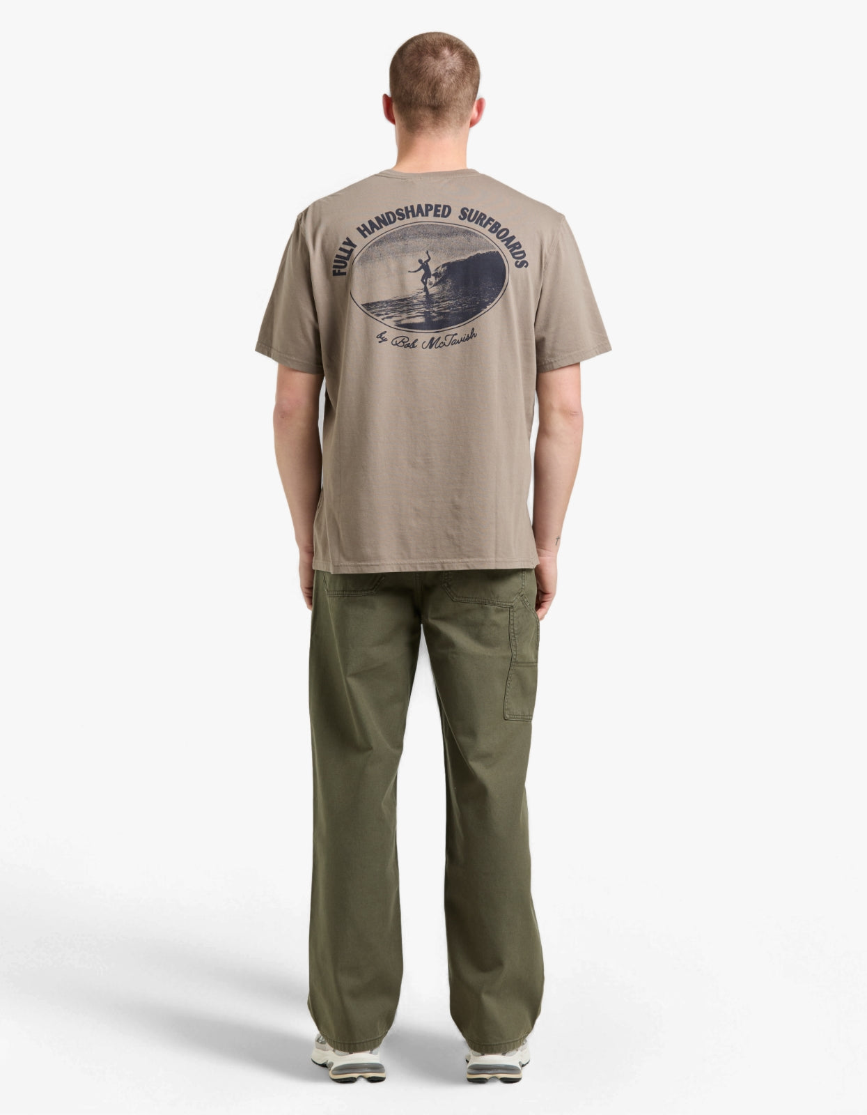 Fully Hand Shaped Tee - Grey