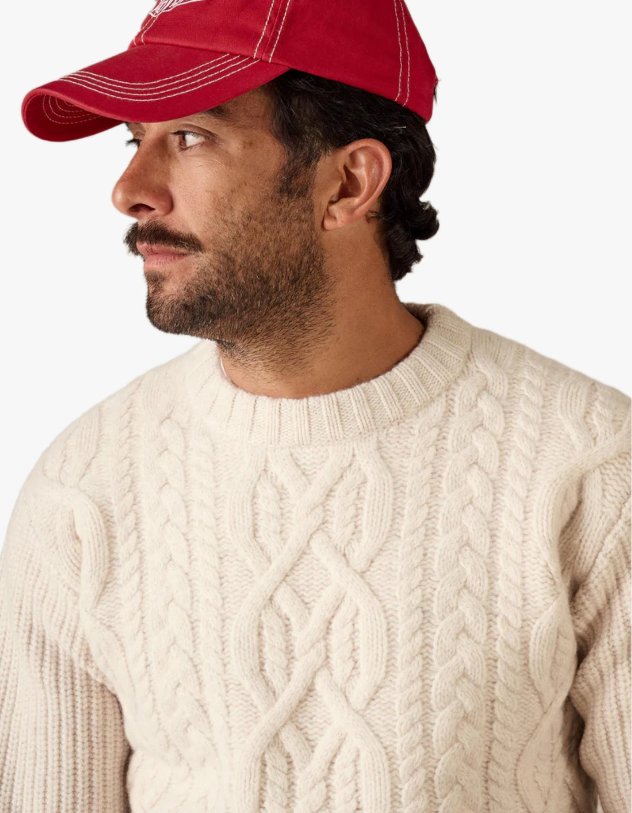 Celtic Merino Knit - Chalk
