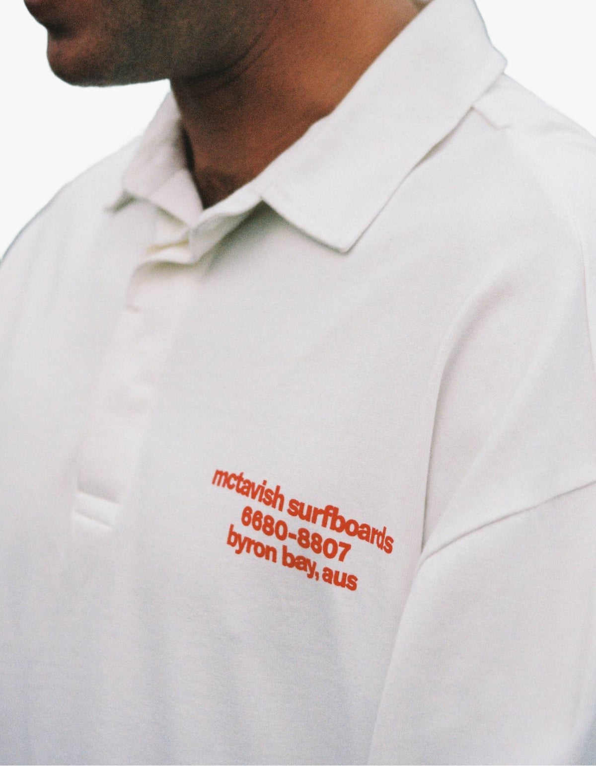 Rugby Polo - White
