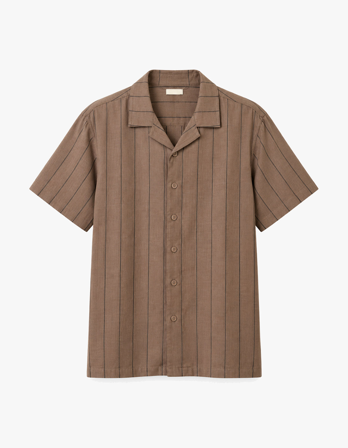 Holiday Collar Shirt - Brown Multi