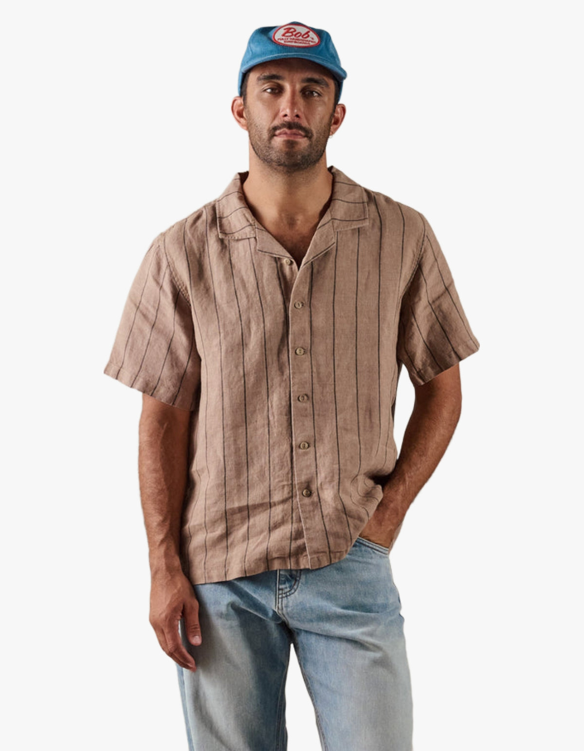 Holiday Collar Shirt - Brown Multi