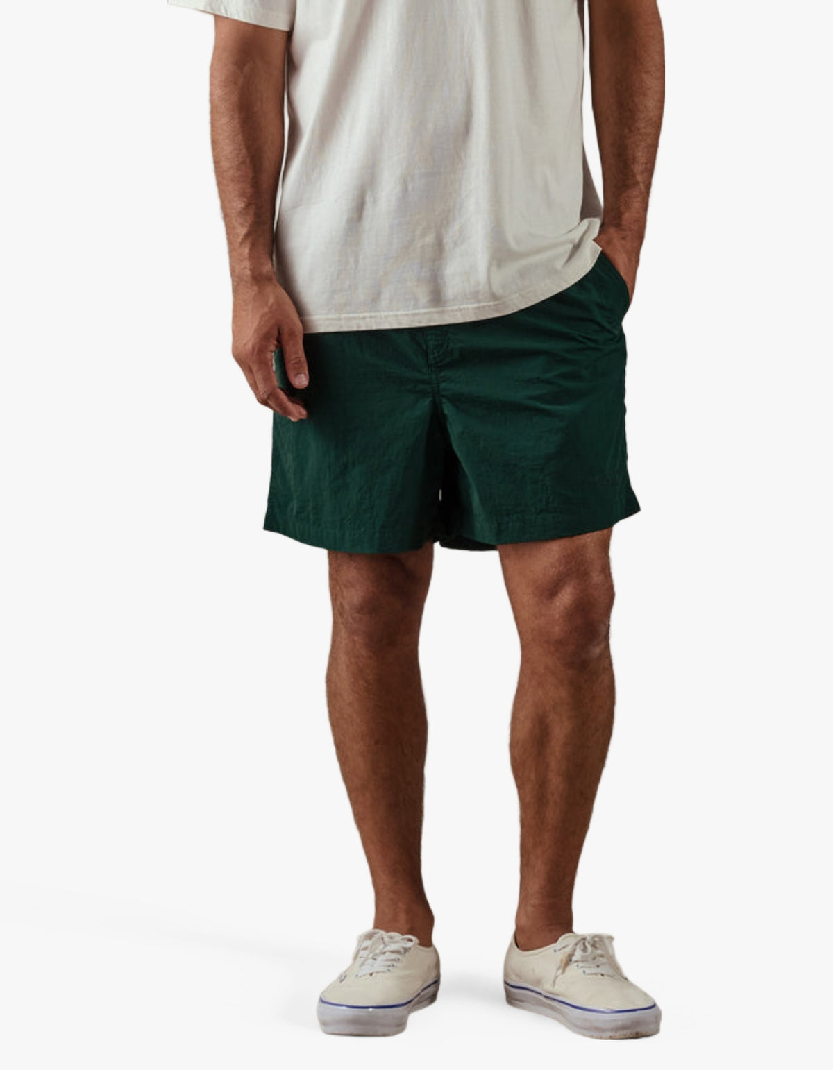 Land Swim Short - Dark Green