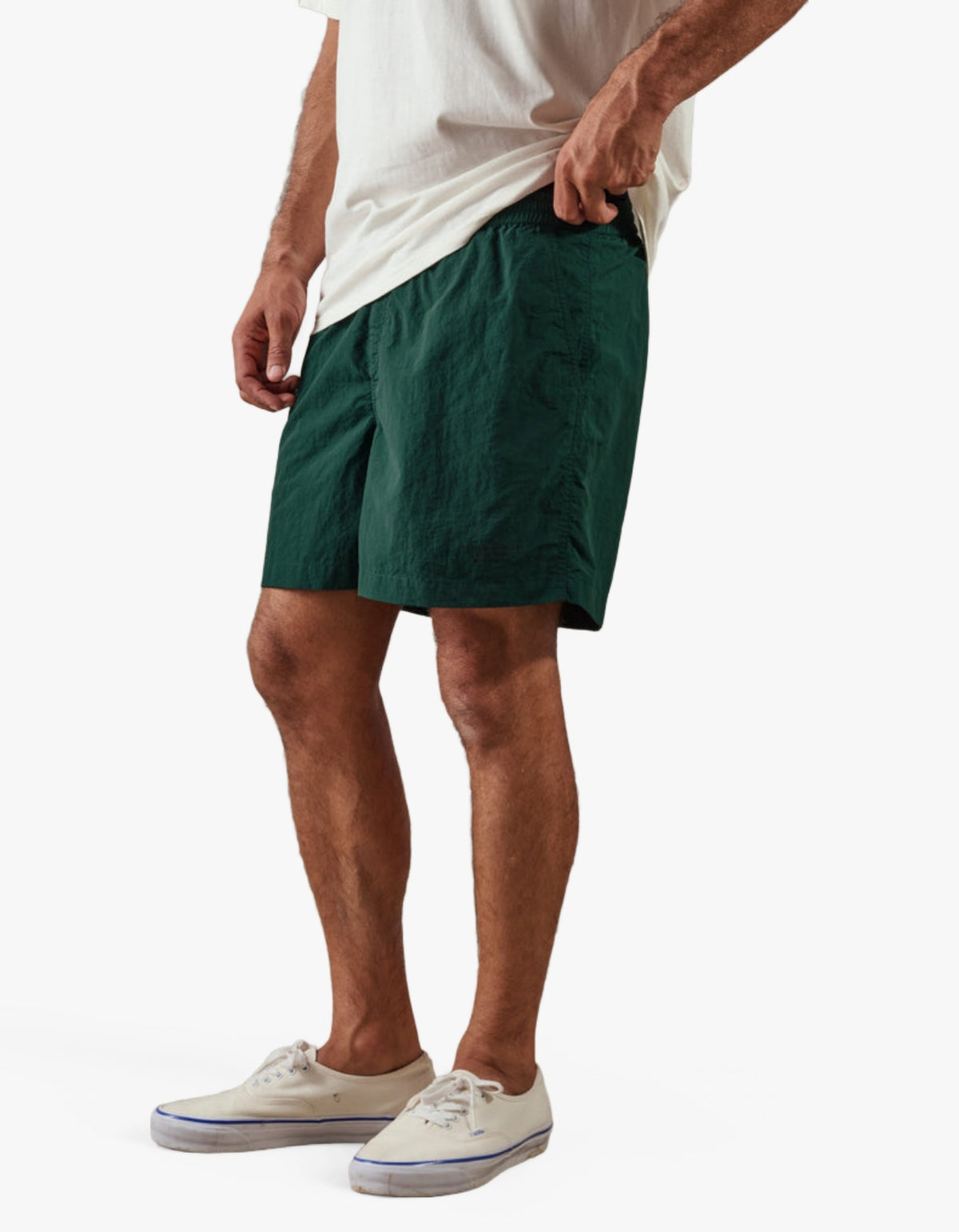 Land Swim Short - Dark Green
