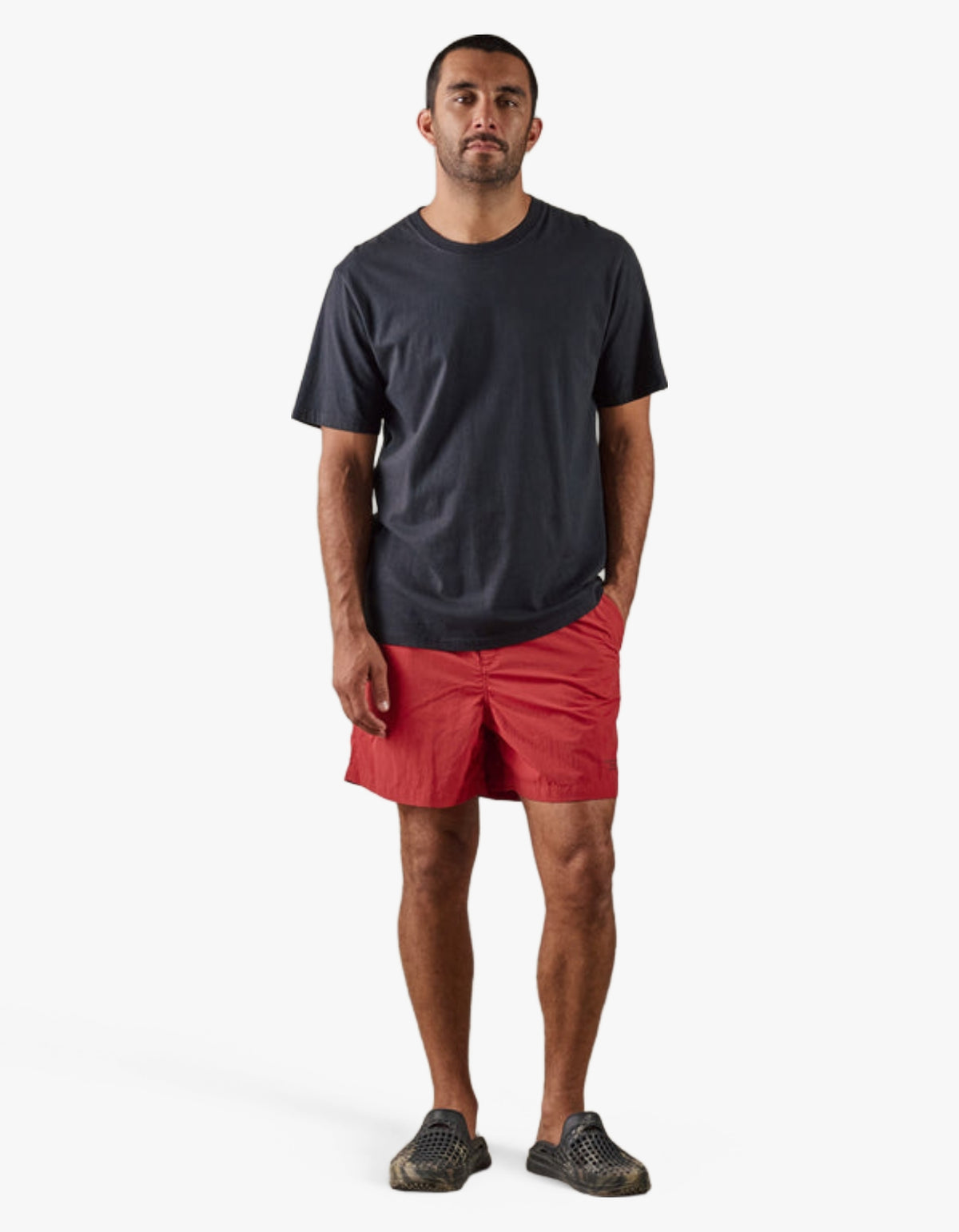 Land Swim Short - Red
