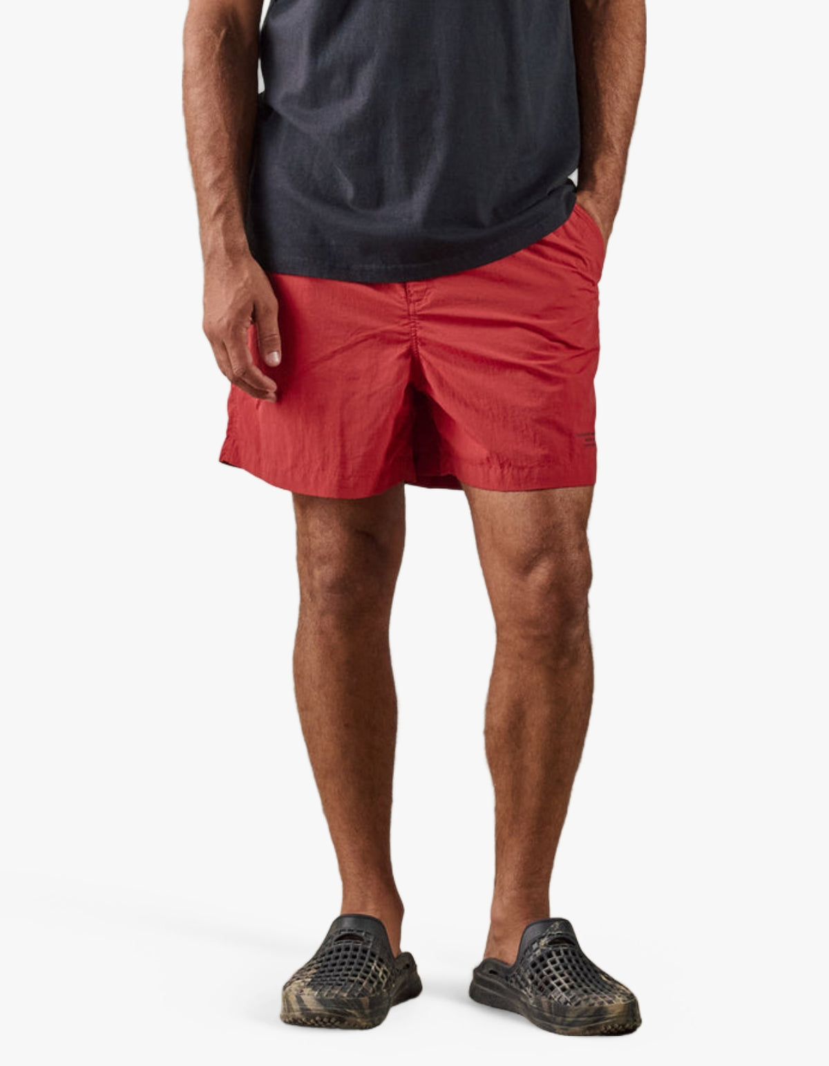 Land Swim Short - Red