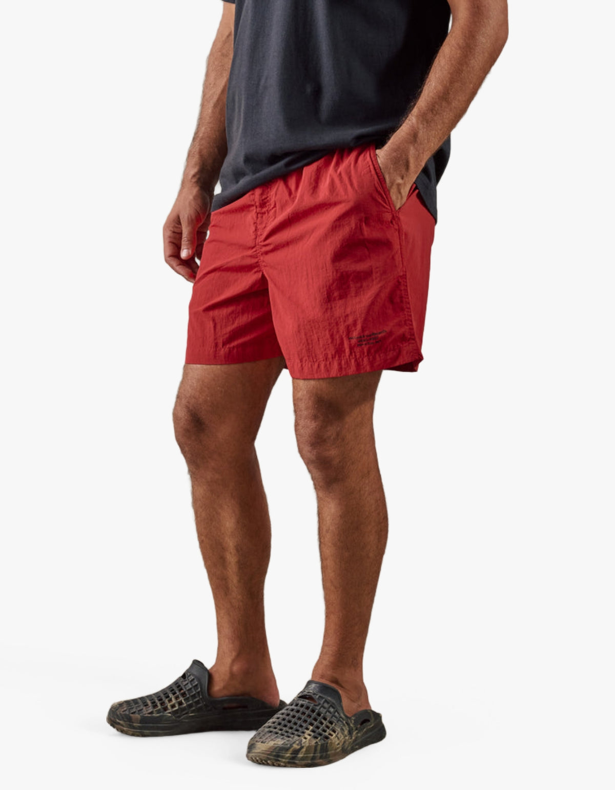 Land Swim Short - Red