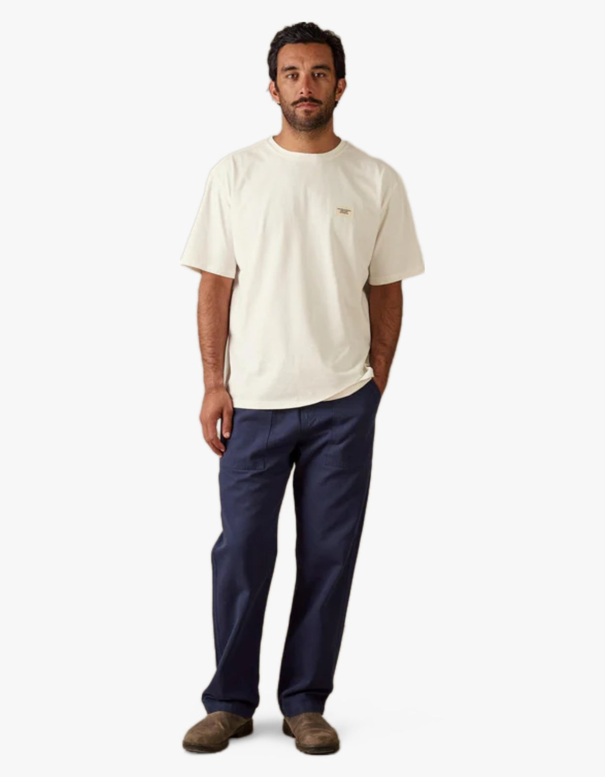 Twill Pants - Dark Blue