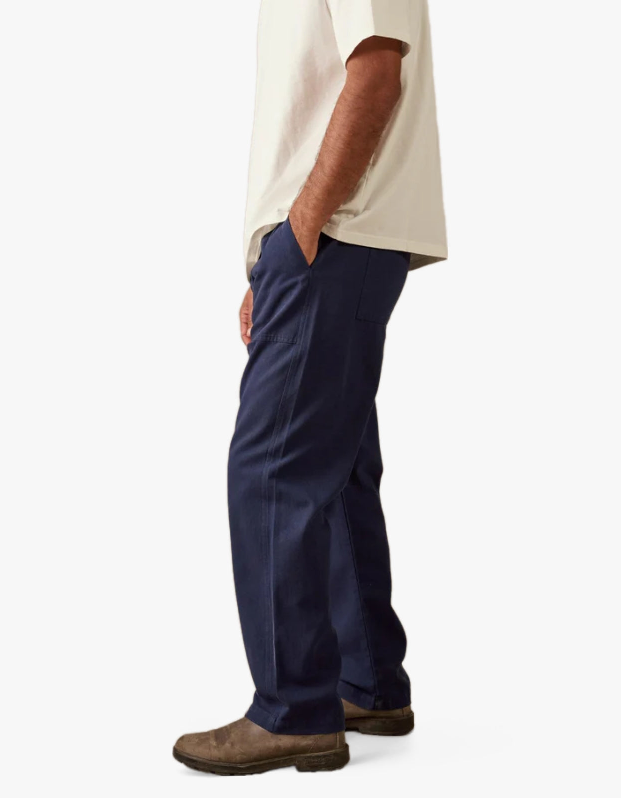 Twill Pants - Dark Blue