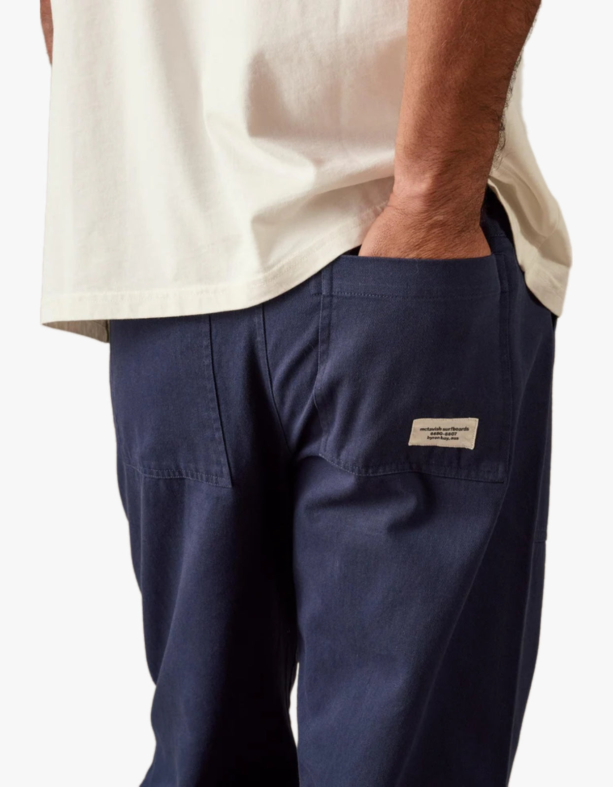 Twill Pants - Dark Blue