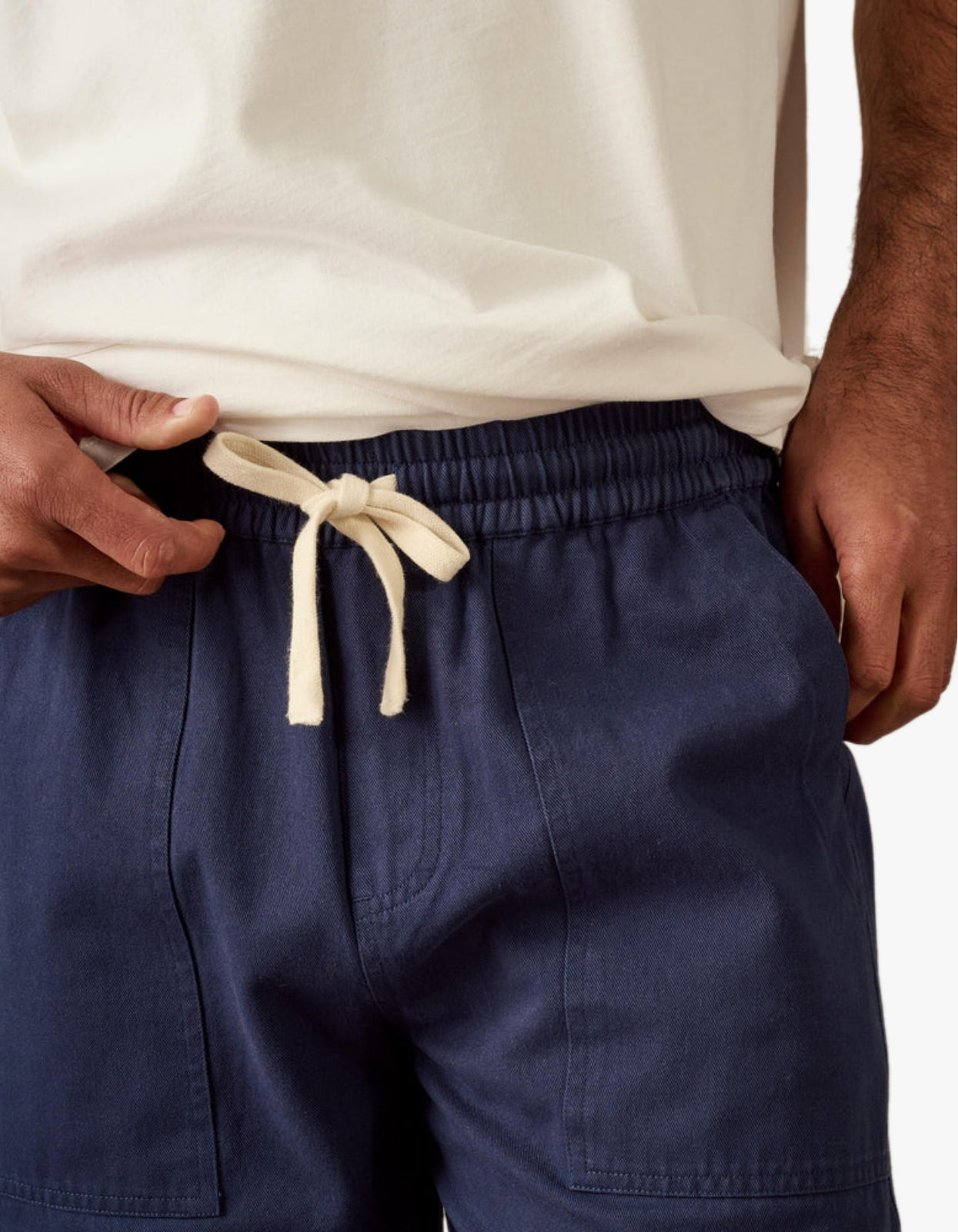 Twill Pants - Dark Blue
