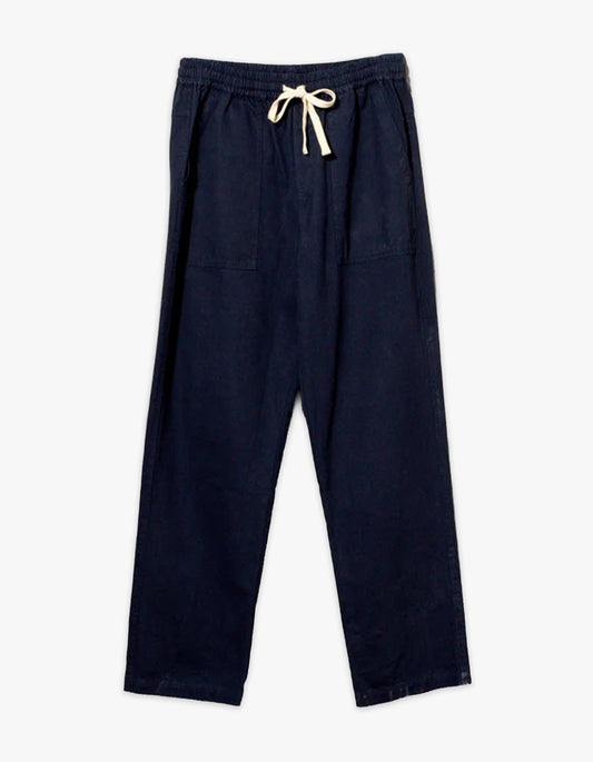 Twill Pants - Dark Blue
