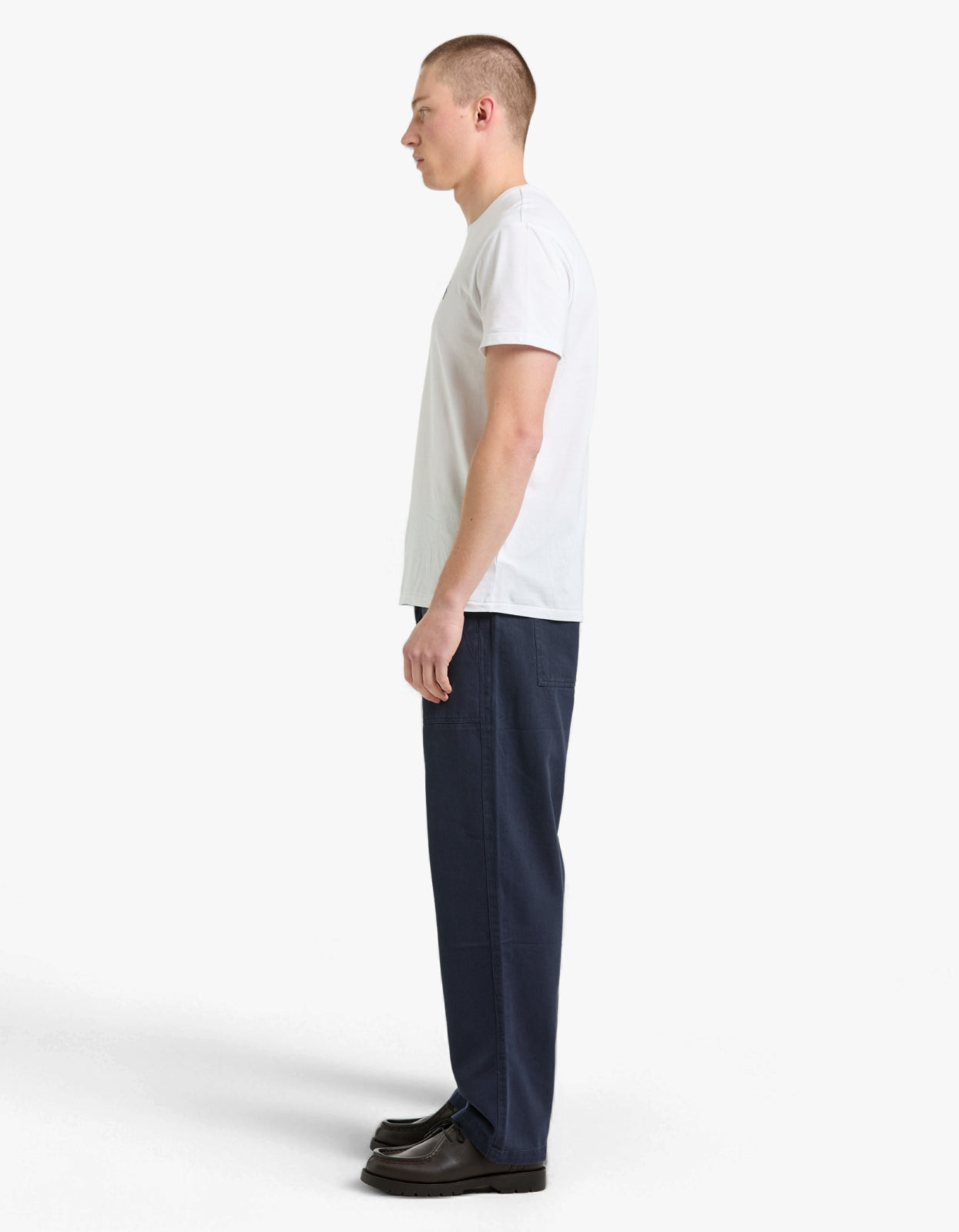 Twill Pants - Dark Blue