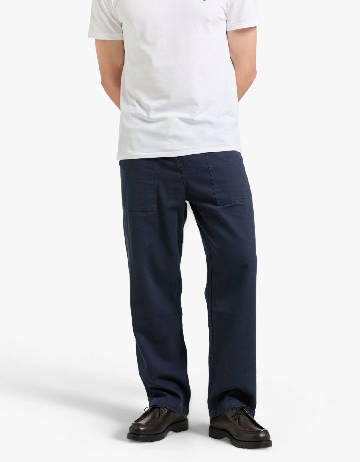 Twill Pants - Dark Blue