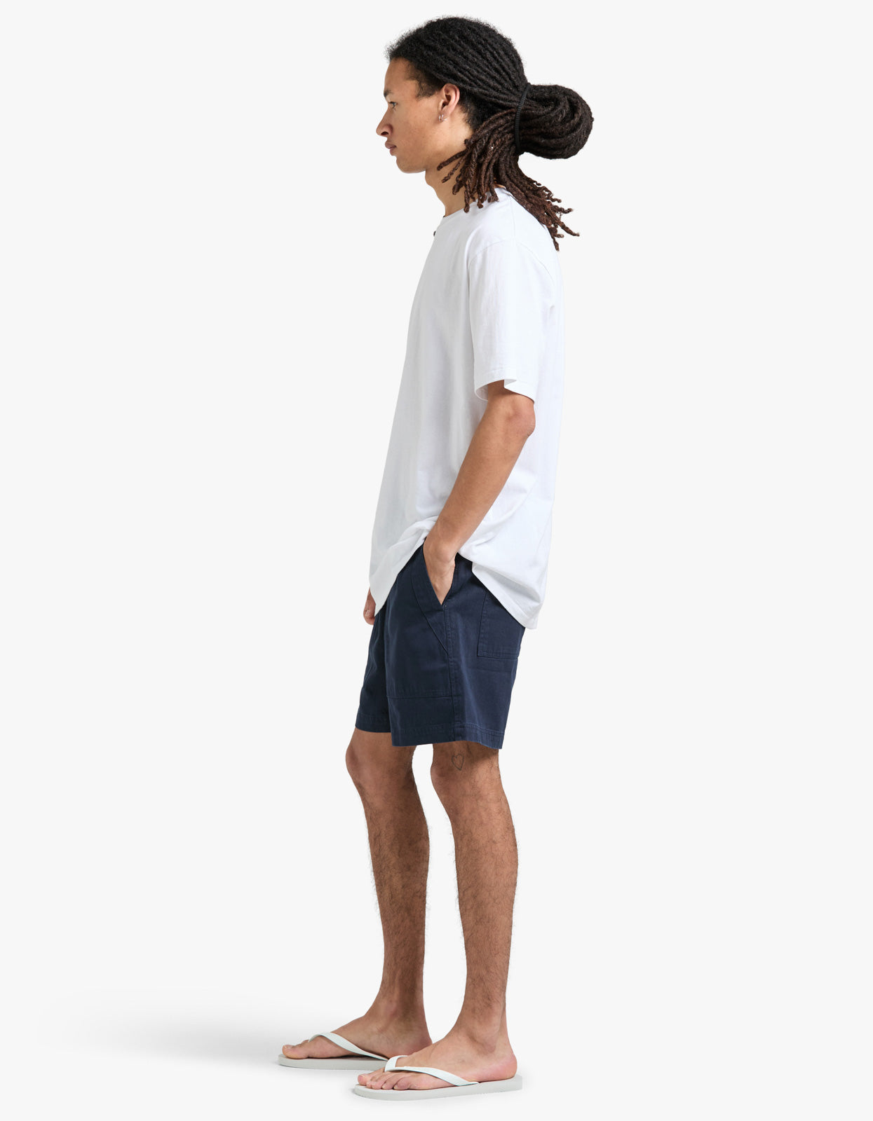 Twill Shorts - Dark Blue
