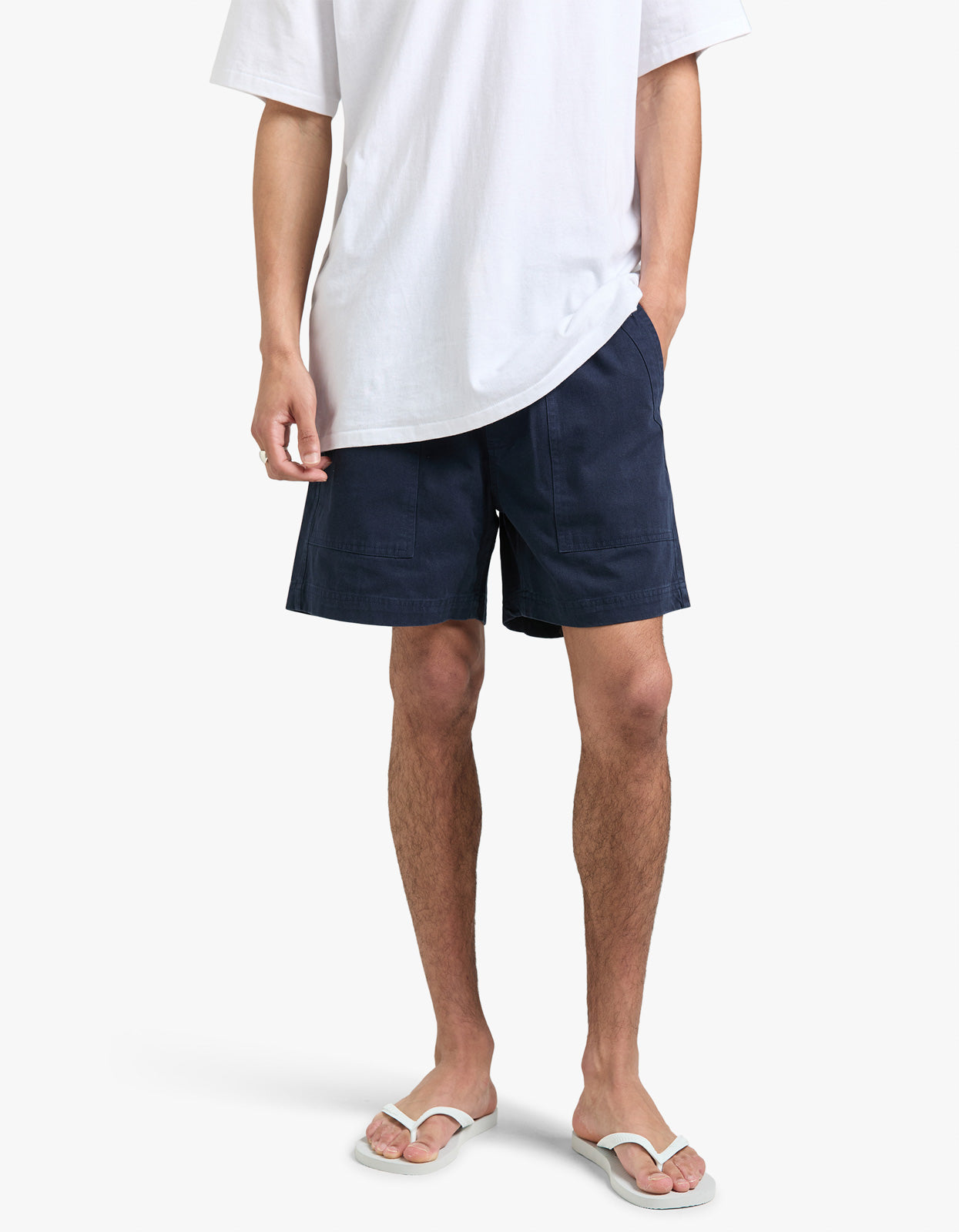 Twill Shorts - Dark Blue