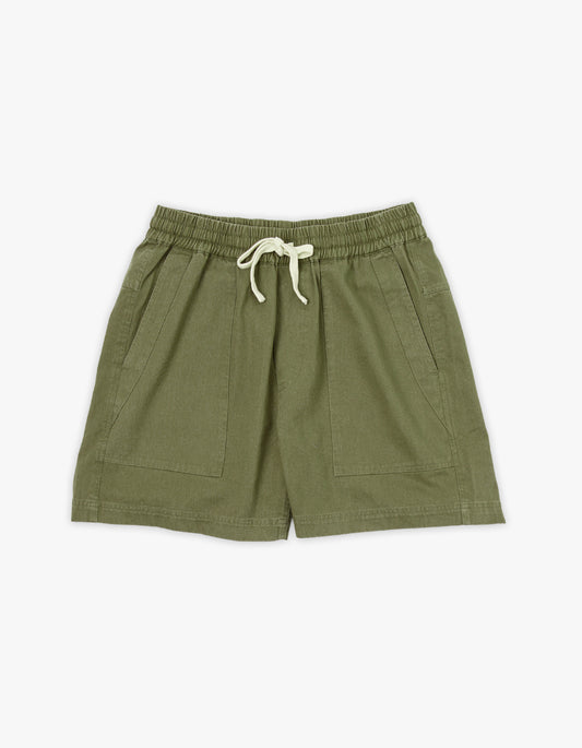 McTavish X Superette Twill Shorts - Green