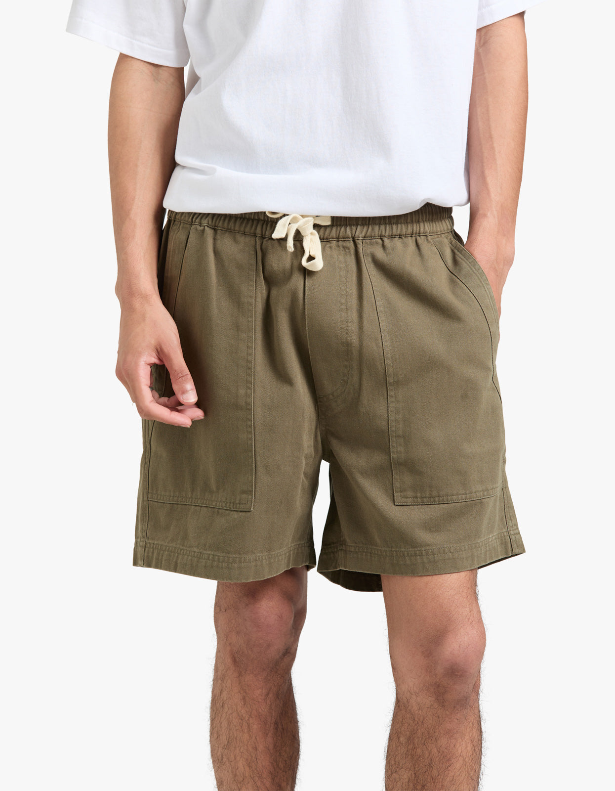 McTavish X Superette Twill Shorts - Green