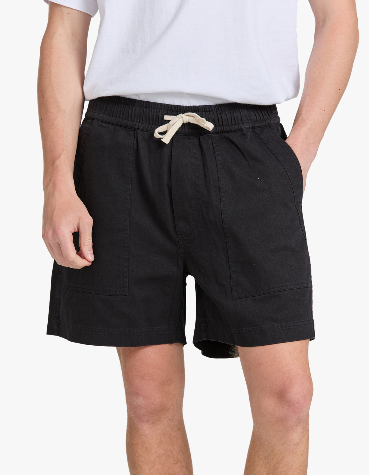 Twill Shorts - Black