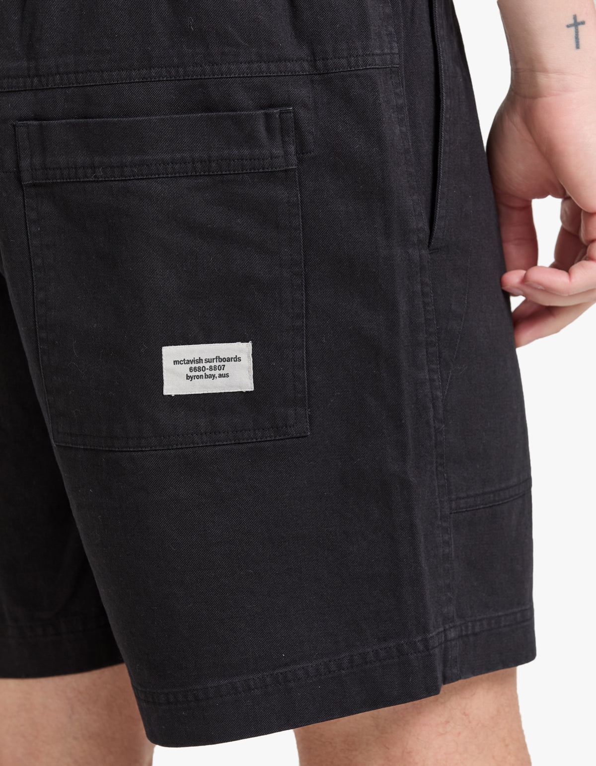 Twill Shorts - Black